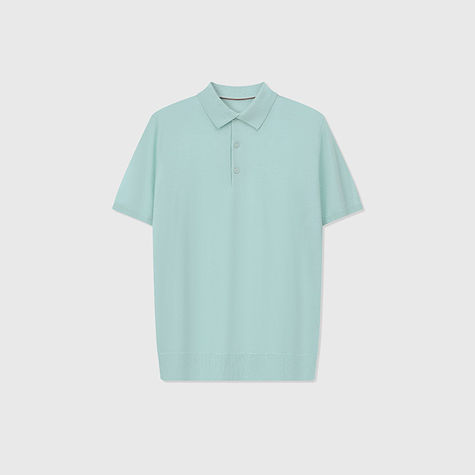 loro piana icewish wool polo shirt